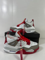 Jordan Dub Zero White True Red Black Sneakers 311046-160