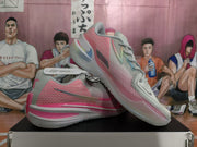 Nike GT Basketball Shoes Grey and Pink