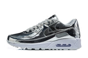 Nike Air Max 90 QS Silver Metallic Sneakers