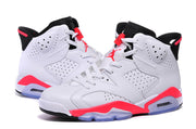 Jordan Air Jordan 6 High-Top Sneakers White Red 384664-123