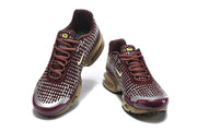 Nike Air Max Plus VII Sneakers Burgundy Silver Gold