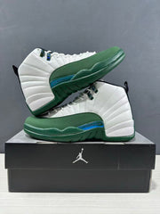 Jordan Air Jordan 12 Retro Bucks Sneakers White Green CT8013-103