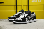 Jordan Air Jordan 1 Low Zebra Sneakers 553560-057