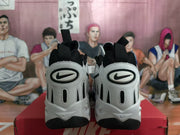 Nike Air More Uptempo White Black Sneakers