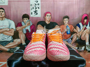 Nike Valentine's Pink and Orange Sneakers