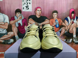 Nike 12AM Basketball Shoes in Pale Yellow and Silver