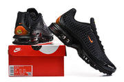 Nike Air Max Plus VII Black and Orange Sneakers