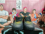 Nike Basketball Sneakers Carbon Gray Black Yellow Red