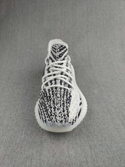 Yeezy 350 V2 Knit Sneakers Black and White