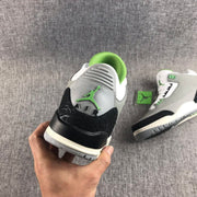 Jordan Air Jordan 3 Chlorophyll Gray Sneakers 136064-006