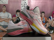 Nike Peach Pink Basketball Shoes