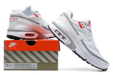 Nike Air Max Sneakers White Grey Red