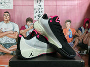 Jordan Basketball Sneakers Black White Pink