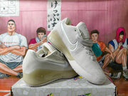 Nike Basketball Shoes in Off-White with Translucent Sole