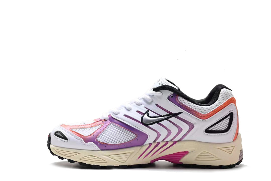 Nike Colorful Retro Running Sneakers White Purple Orange