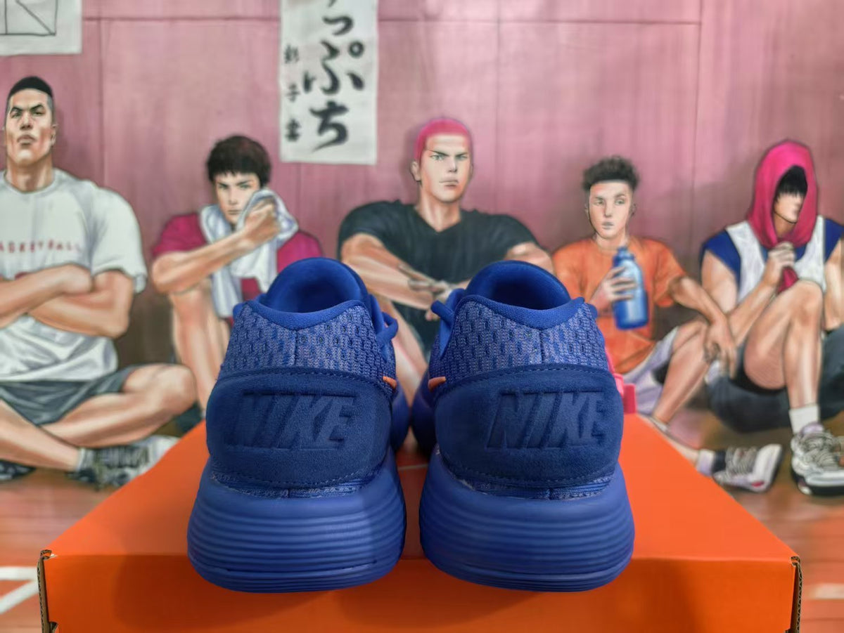 Nike Blue and Orange Sneakers