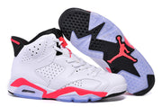 Jordan Air Jordan 6 High-Top Sneakers White Red 384664-123