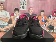 Jordan Black Pink Basketball Sneakers