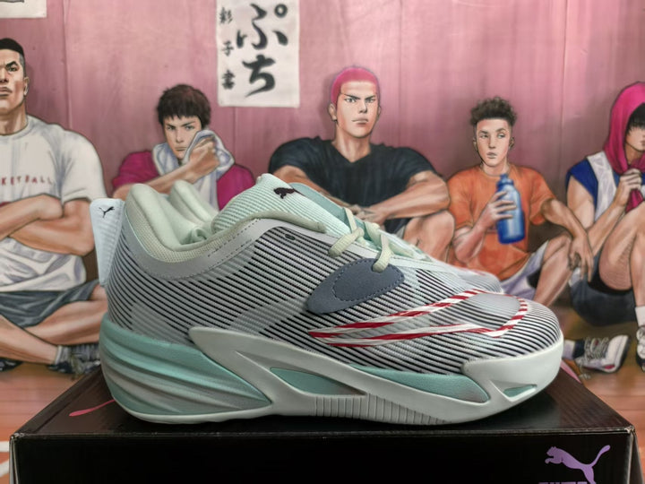 Puma All-Pro Basketball Sneakers Mint Green
