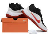 Nike Precision 8 Basketball Shoes in Black, White and Red