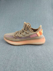 Yeezy 350 V2 Knit Sneakers Tan Mauve Orange