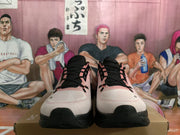 On Cloudmonster Sneakers in Pink and Black