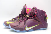 Nike High-Top Basketball Sneakers Burgundy Pink