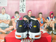 Nike Air Max Plus Black and Purple Sneakers