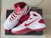 Nike Kobe 7 Basketball Shoes White and Red HD2010