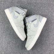Jordan Air Jordan 1 Mid GS Light Bone Grey Fog Sneakers