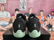 Jordan Basketball Sneakers Black with Mint Green Sole