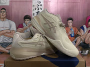 ASICS Basketball Shoes in Cream and Taupe
