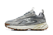 Louis Vuitton Grey Trail Sneakers with Gum Outsole
