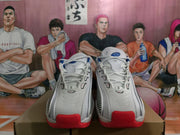 Nike Big Eyes Basketball Sneakers White Blue Red