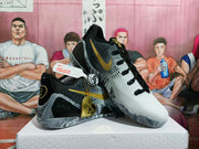 Nike GiGi Basketball Sneakers White Black Gold