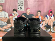 Nike Black Sneakers with Tiffany Blue Accents