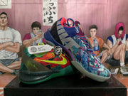 Nike Mismatched Basketball Sneakers Multicolor