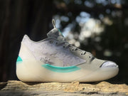 Jordan 39 Basketball Sneakers Gray Lavender Teal