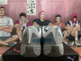 Puma All-Pro Nitro Basketball Shoes Gray Blue