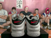 Nike Air Foamposite Sneakers Cream White Black Red