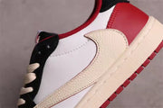 Jordan Air Jordan 1 Low Black White Red Cream DM7866-146