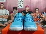 Nike Zoom Basketball Shoes in Blue and White