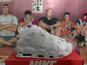 Nike Air More Uptempo Sneakers White Navy