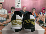 Nike Black History Month Basketball Sneakers Black White Gold