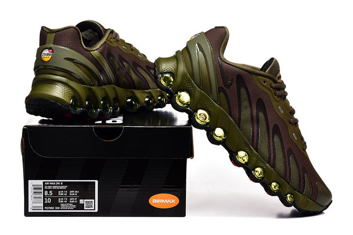 Nike Air Max DN Olive and Brown Sneakers