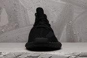 Yeezy 350 V2 Black Knit Sneakers