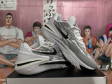 Nike Splatter Print Basketball Sneakers White Black