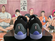 Jordan Air Zoom Basketball Sneakers Black Purple