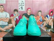 Nike Zoom Basketball Shoes in Turquoise and Gold