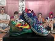 Nike Mismatched Basketball Sneakers Multicolor
